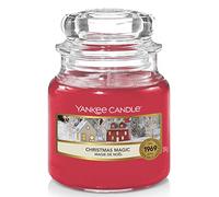 Yankee Candle Scented Candle | Christmas Magic Small Jar Candle | Burn Time: Up to 30 Hours