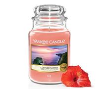 Yankee Candle Scented Candle | Cliffside Sunrise Large Jar | Long Burning Candles: up to 150 Hours | Perfect Gifts for Women