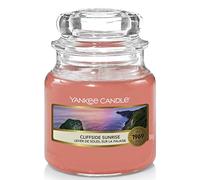 Yankee Candle Scented Candle | Cliffside Sunrise Small Jar Candle | Burn Time: up to 30 Hours