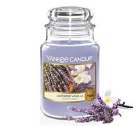 Yankee Candle Scented Candle | Lavender Vanilla Large Jar | Long Burning Candles: up to 150 Hours | Perfect Gifts for Women