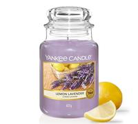 Yankee Candle Scented Candle | Lemon Lavender Large Jar | Long Burning Candles: up to 150 Hours | Perfect Gifts for Women