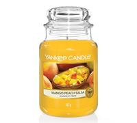 Yankee Candle Scented Candle | Mango Peach Salsa Large Jar | Burn Time: up to 150 Hours | Perfect Gifts for Women