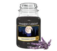 Yankee Candle Scented Candle Midsummers Night Large Jar Long Burning Cand