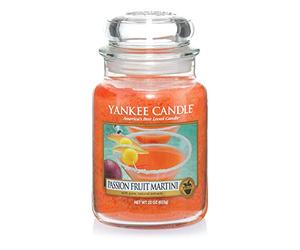 Yankee Candle Scented Candle - Passion Fruit Martini Large Jar Candle - Burn Time: Up to 150 Hours