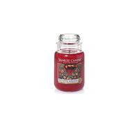 Yankee Candle Scented Candle | Red Apple Wreath Large Jar Candle | Burn Time: Up to 150 Hours