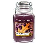 Yankee Candle Scented Candle | Scented Candle | Autumn Glow Large Jar Candle | Burn Time: Up to 150 Hours