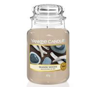 Yankee Candle Scented Candle | Seaside Woods Large Jar | Burn Time: up to 150 Hours | Perfect Gifts for Women