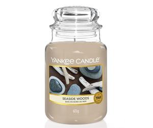 Yankee Candle Scented Candle | Seaside Woods Large Jar | Burn Time: up to 150 Hours | Perfect Gifts for Women