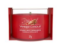 Yankee Candle Scented Candle Sparkling Cinnamon 3 x 37g