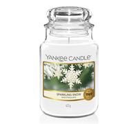 Yankee Candle Scented Candle - Sparkling Snow Large Jar - Long Burning Candles: up to 150 Hours - Gifts for Women