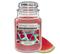 Yankee Candle Scented Candle - Splash Watermelon Large Jar 538g, Long Burning Candles: up to 150 Hours, Gifts for Women