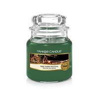 Yankee Candle Scented Candle | Tree Farm Festival Small Jar Candle | Burn Time: up to 30 Hours