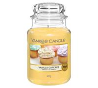 Yankee Candle Scented Candle | Vanilla Cupcake Large Jar | Long Burnin