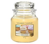 Yankee Candle Scented Candle | Vanilla Cupcake Medium Jar Candle| Long Burning Candles: up to 75 Hours | Gifts for Women