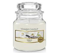 Yankee Candle Scented Candle | Vanilla Small Jar Candle | Burn Time: Up to 30 Hours