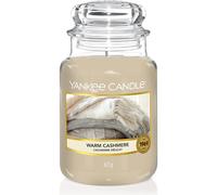 Yankee Candle Scented Candle | Warm Cashmere Large Jar Candle | Burn Time: Up to 150 Hours