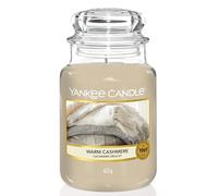 Yankee Candle Scented Candle | Warm Cashmere Large Jar | Long Burning Candles: up to 150 Hours | Perfect Gifts for Women