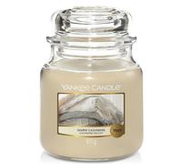 Yankee Candle Scented Candle | Warm Cashmere Medium Jar Candle| Burn Time: up to 75 Hours
