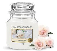 Yankee Candle Scented Candle | Wedding Day Medium Jar Candle| Long Burning Candles: up to 75 Hours | Gifts for Women