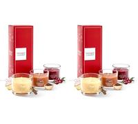 Yankee Candle Scented Candles Gift Set | 3 Scented Mini Filled Votive Candles | Soy Blend Wax Mix | Perfect for Women (Pack of 2)