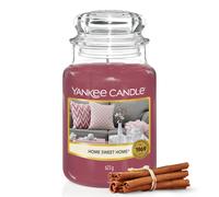 Yankee Candle Scented | Home Sweet Large Jar Candle, Maroon