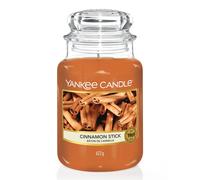 Yankee Candle Scented Large Jar Cinnamon Stick 110-150hrs 623g 10.7cm x 16.8cm