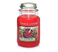 Yankee Candle Scented Large Jar Red Raspberry 110-150 Hours 567g 10.7cm x 16.8cm