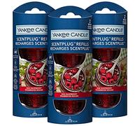 Yankee Candle ScentPlug Fragrance Refills | Red Raspberry Plug in Air Freshener Oil | Up to 60 Days of Fragrance | 6 Count | refill bundle
