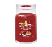 Yankee Candle Signature Big Apple Christmas Large Jar Red 567g 1000 Mile Red One Size