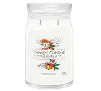 Yankee Candle - Signature Jar Candle Large London Christmas Tea 567g for Men and Women