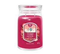Yankee Candle Signature Large Scented Jar Candle - Santa On Skis Festive Scent