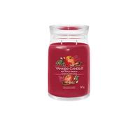 Yankee Candle Signature Scented Candle | Red Apple Wreath Large Jar Candle with Double Wicks | Long Burning Candle for Women