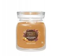 Yankee Candle Signature Medium Jar Candle Golden Pumpkin, 368g