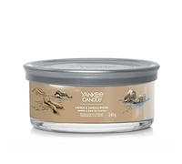 Yankee Candle Signature Scented Candle | Amber & Sandalwood Multi-Wick Tumbler Candle | Soy Wax Blend Long Burning Candle | Perfect Gifts for Women