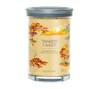 Yankee Candle Signature Scented Candle | Autumn Sunset Large Tumbler Candle with Double Wicks | Soy Wax Blend Long Burning Candle | Perfect Gifts for Women