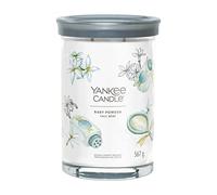 Yankee Candle Signature Scented Candle | Baby Powder Large Tumbler Candle with Double Wicks | Soy Wax Blend Long Burning Candle | Perfect Gifts for Women