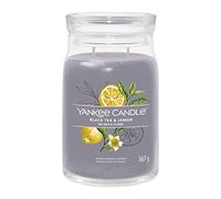 Yankee Candle Signature Large Jar Black Tea & Lemon 2 Wick Gift Present