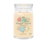 Yankee Candle Signature Scented Candle | Christmas Cookie Large Jar Candle with Double Wicks | Soy Wax Blend Long Burning Candle