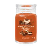 Yankee Candle Signature Scented Candle | Cinnamon Stick Large Jar Candle with Double Wicks | Soy Wax Blend Long Burning Candle for Women