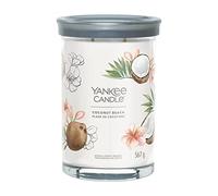 Yankee Candle Signature Scented Candle | Coconut Beach Large Tumbler Candle with Double Wicks | Soy Wax Blend Long Burning Candle | Perfect Gifts for Women