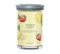 Yankee Candle Signature Scented Candle | Iced Berry Lemonade Large Tumbler Candle with Double Wicks | Soy Wax Blend Long Burning Candle | Perfect Gifts for Women