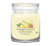 Yankee Candle Signature Scented Candle | Iced Berry Lemonade Medium Jar Candle with Double Wicks | Soy Wax Blend Long Burning Candle | Perfect Gifts for Women