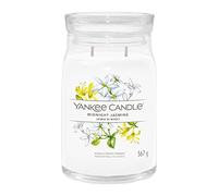 Yankee Candle Signature Scented Candle | Midnight Jasmine Large Jar Candle with Double Wicks | Soy Wax Blend Long Burning Candle | Perfect Gifts for Women (1630688E)