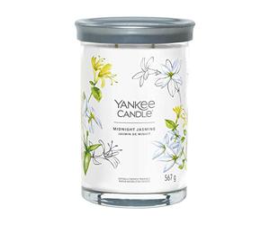 Yankee Candle Signature Scented Candle | Midnight Jasmine Large Tumbler Candle with Double Wicks | Soy Wax Blend Long Burning Candle | Perfect Gifts for Women