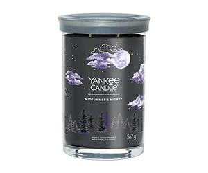 Yankee Candle Signature Scented Candle | Midsummer's Night Large Tumbler Candle with Double Wicks | Soy Wax Blend Long Burning Candle for Women