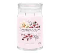 Yankee Candle Pink Cherry & Vanilla scented candle Signature 567 g