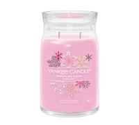 Yankee Candle Signature Scented Candle | Snowflake Kisses Large Jar Candle with Double Wicks | Soy Wax Blend Long Burning Candle | Perfect Gifts for Women