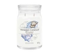 Yankee Candle Signature Scented Candle | Soft Blanket Large Jar Candle with Double Wicks | Soy Wax Blend Long Burning Candle