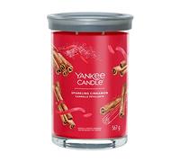 Yankee Candle Sparkling Cinnamon Glass Candle Signature - 567.0 g
