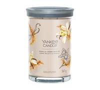 Yankee Candle Signature Scented Candle | Vanilla Crème Brûlée Large Tumbler Candle with Double Wicks | Soy Wax Blend Long Burning Candle | Perfect Gifts for Women